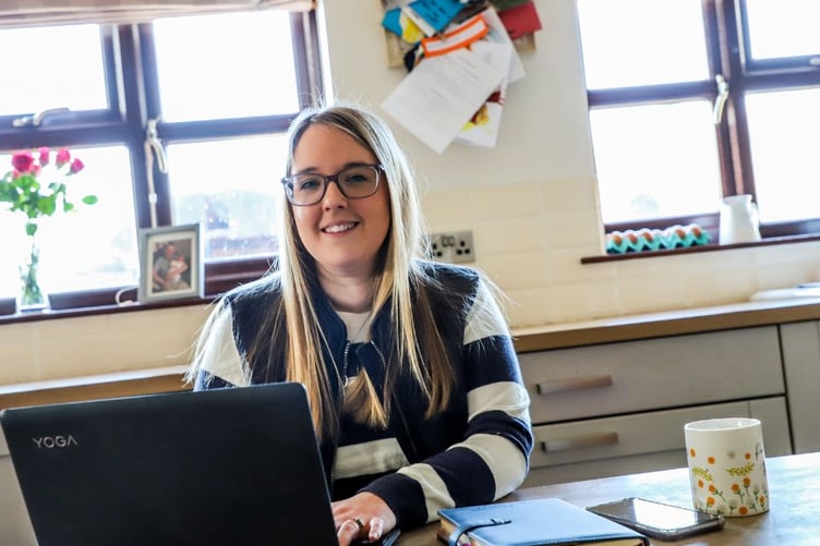 Anna Brown, who lives in Hill Farm near mold, decided to enrol on Farming Connect courses covering aspects such as Making Tax Digital and keeping VAT records in 2022 and has since set up her own business, Brownbrook Farm Office Services.