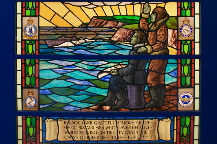 The RAF Pembroke Dock Memorial Window