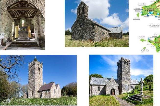 Friends of Friendless Churches map and picture medley