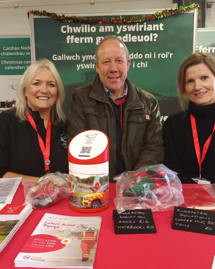 Kate Thomas, Ian Rickman and Emma Grant