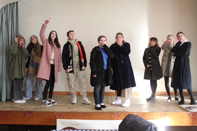 The cast of Nativity! The Musical have been working incredibly hard to bring this heartwarming and entertaining musical to life for three performances in Tenby on Friday and Saturday. Visit www.ticketsource.co.uk/escape-ymtc? for tickets.