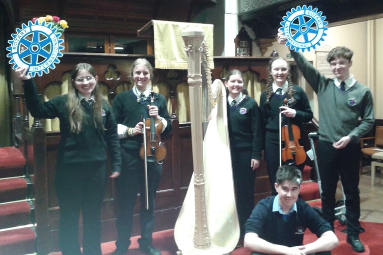 Narberth & Whitland Rotary 2025 Young Musician first round contestants