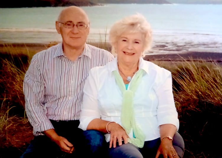 Pembrokeshire couple Auriol and Bernie Scourfield