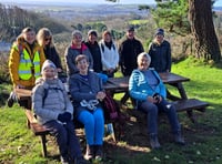 ‘Hardy’ Tenby Steps2Health walkers take chilly January in their stride