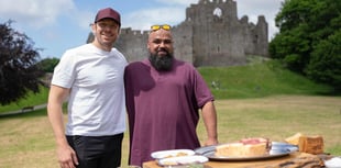 Alun Wyn Jones teams up with fiery chef in Swansea in BBC programme