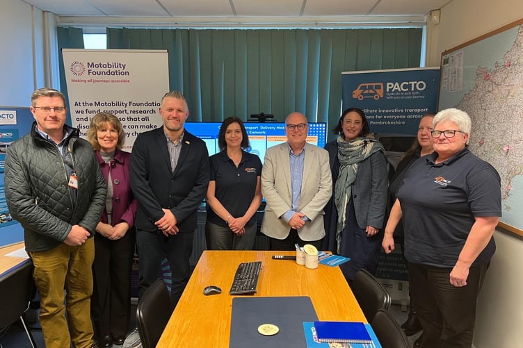 Paul Davies with the PACTO team