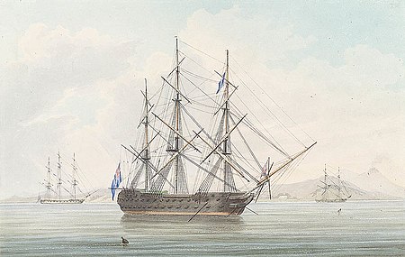 HMS Rochefort, one of several vessels built at the Naval Dockyard in Milford Haven