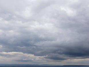 Overcast with a chance of rain today, sunny tomorrow