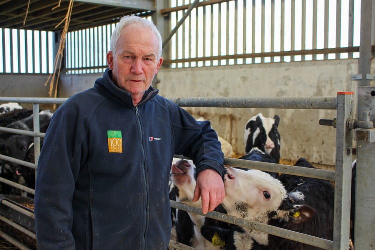 Stephen James, FRAgS, dairy farmer from Gelliolau, Clynderwen, Pembrokeshire.