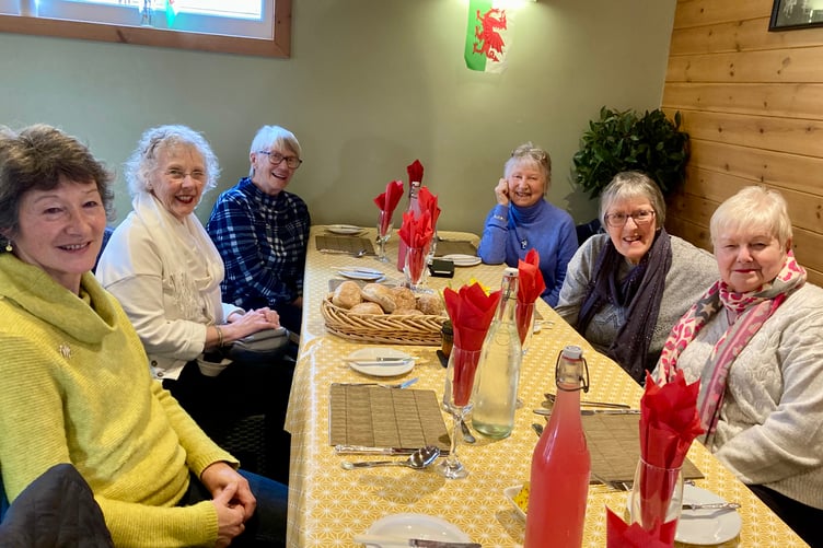 Everyone on the Travel Arts trip enjoyed the lifestyle day at Cegin Gareth in Lampeter.