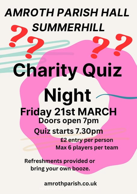 Charity Quiz Night Amroth