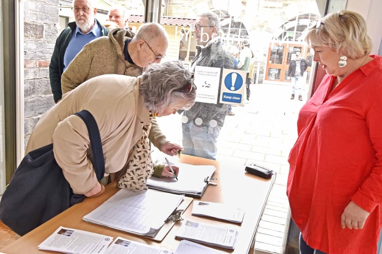 The goal is to raise £150,000 by March 31, 2025 to enable the community of Cardigan to buy the old chapel and turn into a community hub.