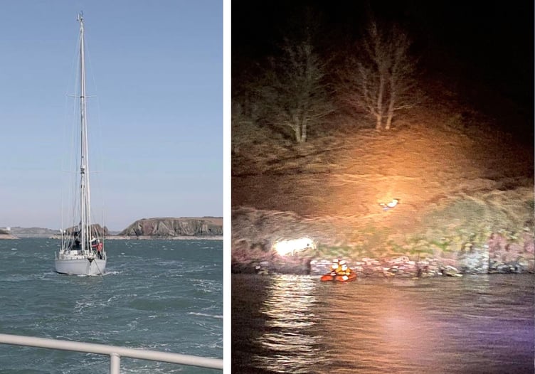 Two shouts for Angle RNLI on Tuesday, April 1