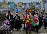 Tenby's Steampunk Festival draws crowds