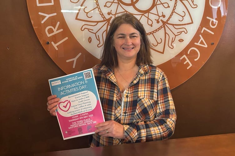 Naomi Joseph, leader of Milford Haven church The Third Place, who is hosting the Activities & Information Day at the venue.