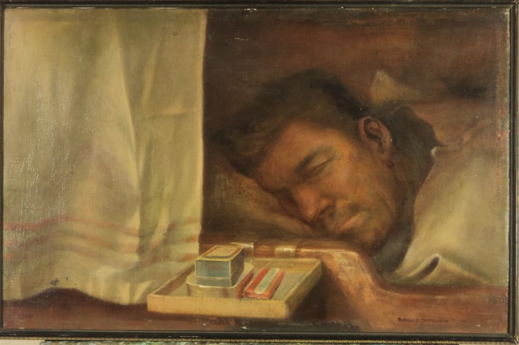 Watch below, sleeping trawlerman