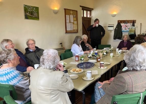Brunch at St Nicholas and St Teilo Church, Penally