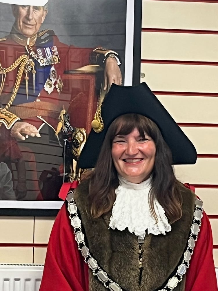 Cllr Michele Wiggins, Mayor of Pembroke Dock