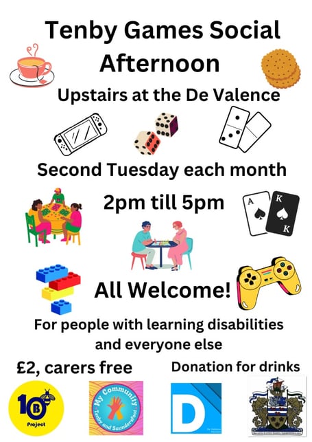 Tenby Games Social Afternoon