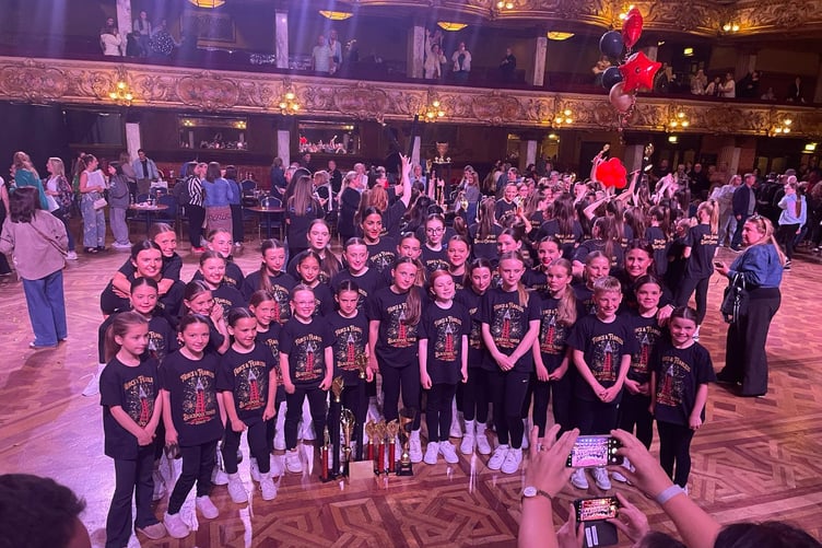 Dynamix Dance School (Saundersfoot) at Blackpool Tower ballroom