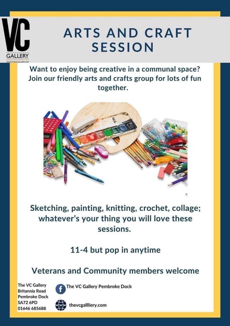 VC Gallery Arts and Crafts Session