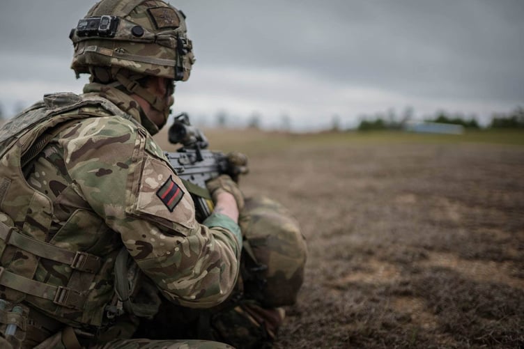 British Army exercise