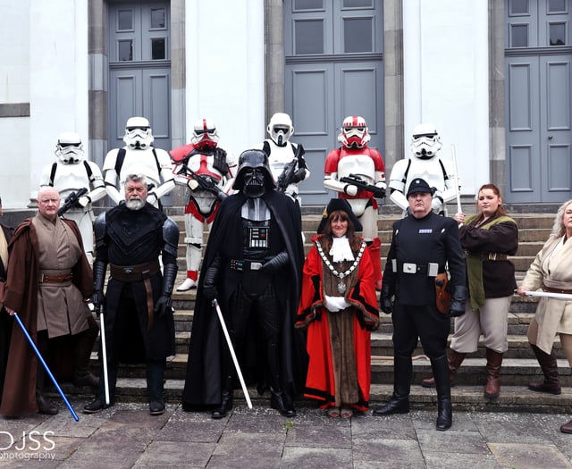 ‘Star Wars’ fun at Pembroke Dock