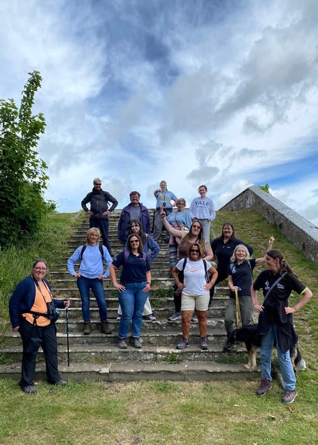 Roots to Recovery - Mind Pembrokeshire members enjoyed a walk through the grounds of Stackpole Estate where they learned all about otters, their behaviour and tips on increasing your chances of seeing these beautiful creatures in the wild.