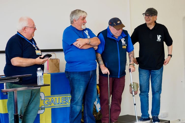 The VC recognises volunteers as the lifeblood of the charity.