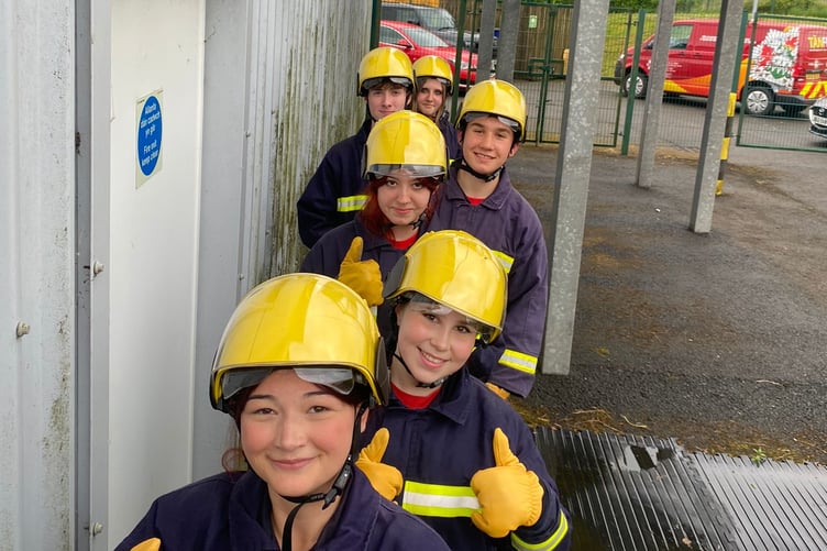 Fire Cadets at Amman Valley
