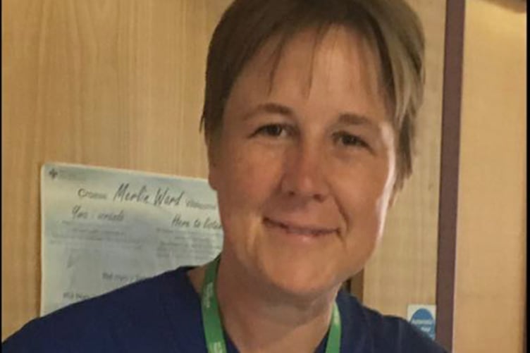 Glangwili nurse Anwen Butten MBE