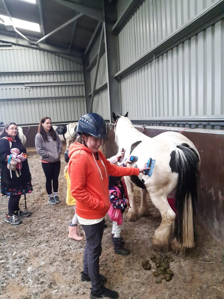 Family fun day at Llangrannog