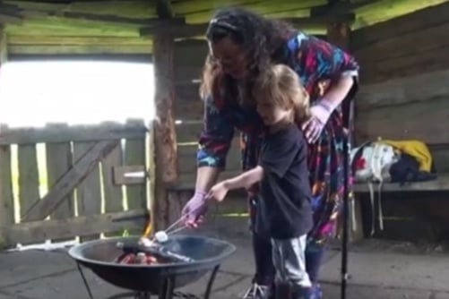 Llangrannog family fun day