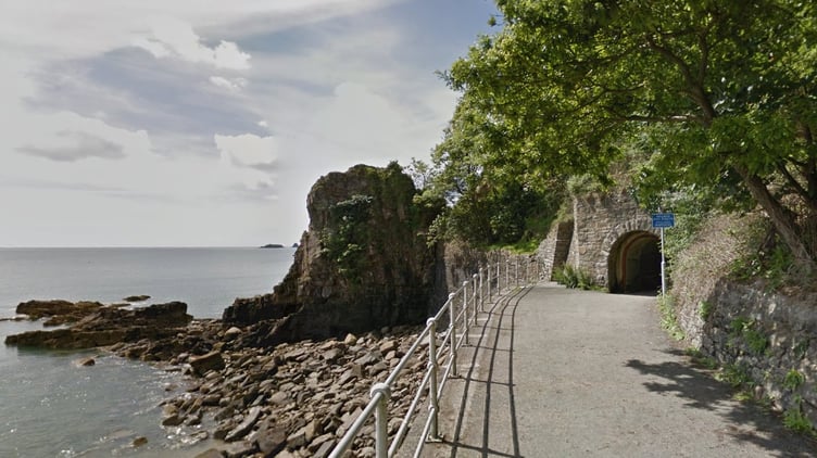 Tunnel entrance on the Wiseman’s Bridge - Coppett Hall walk