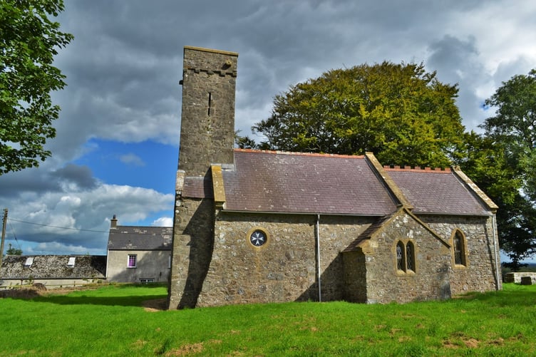 Minwear Church of St Womar