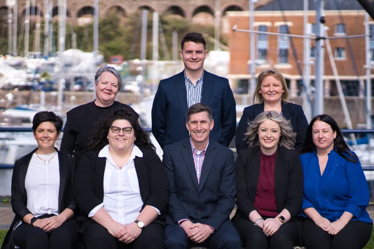 Sarah Purbrick, (Solicitor) Iestyn Scourfield, (newly appointed Managing Director), Lisa Bradley (Practice Manager), Nia Davies, (Director) Angharad Scourfield ( Director ) Gareth Lewis (Consultant / Senior Coroner) Rhiannon Morgan Evans (Solicitor) Sam George (Director)