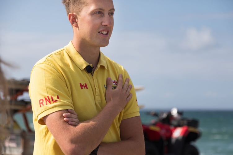 Newgale Lifeguard Matty McLeod