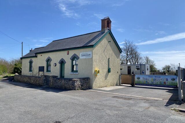 Manorbier Primary School currently occupies Jameston Community Hall