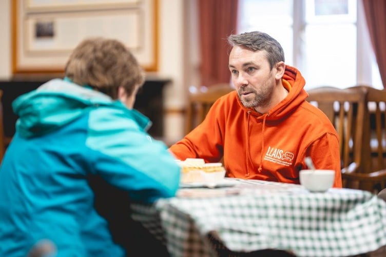 Llais coffee morning