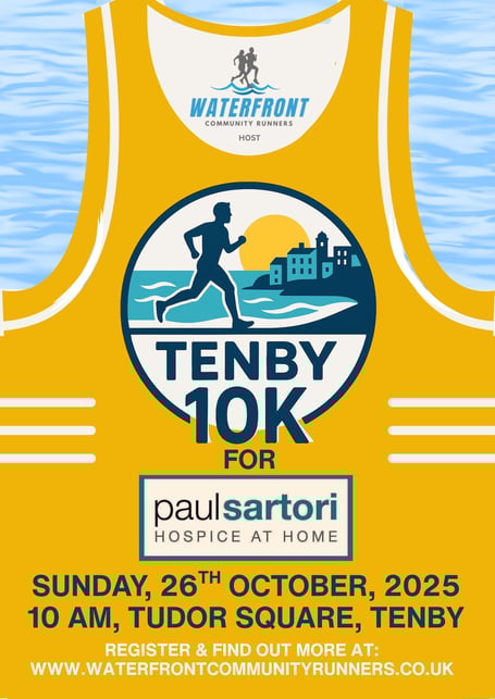 Tenby 10K poster