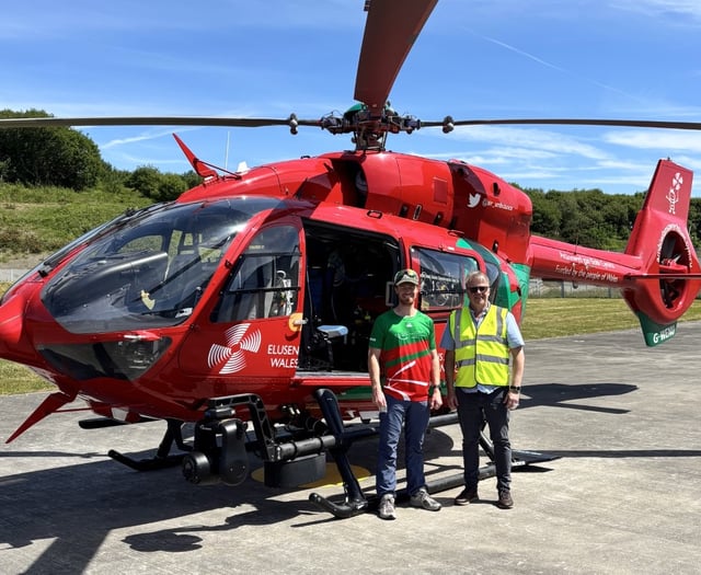 Pennar coffee and cake event for Wales Air Ambulance