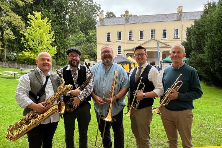 Saxy Brass at Aberglasney