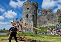 See the Trebuchet at Carew Castle's final summer event