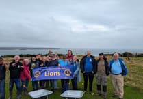 Pembroke Lions donate wheelbarrows to VC Gallery for Dig for Victory garden