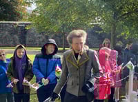 Princess Anne at Pembroke Dock