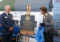 Princess Royal visits Pembroke Dock for historic memorial