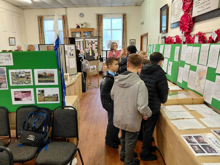 Whitland Abbey exhibition receives visitors’ acclaim