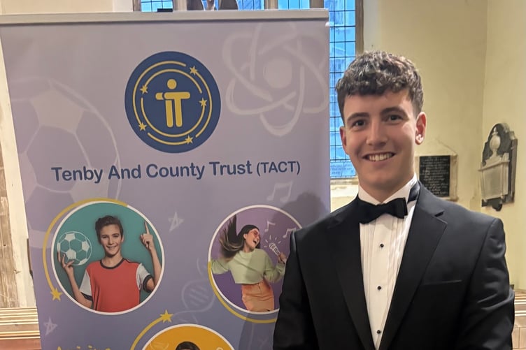 Ianto Evans, musician from Fishguard, soloist with Tenby Male Choir