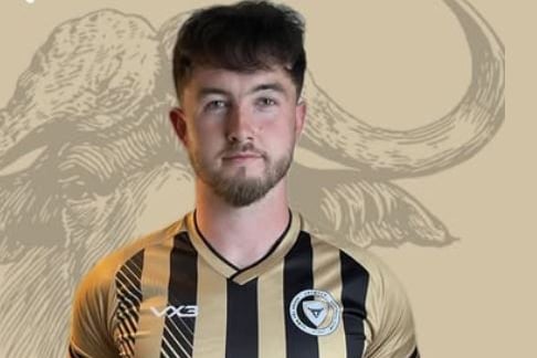 Man of the match Declan Harries