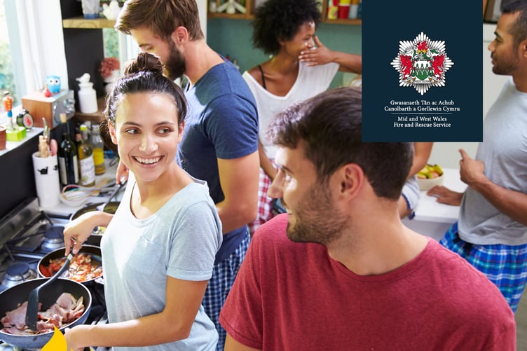 Mid and West Wales Fire and Rescue Service is supporting Student Fire Safety week by encouraging students to consider fire safety in their new accommodation.